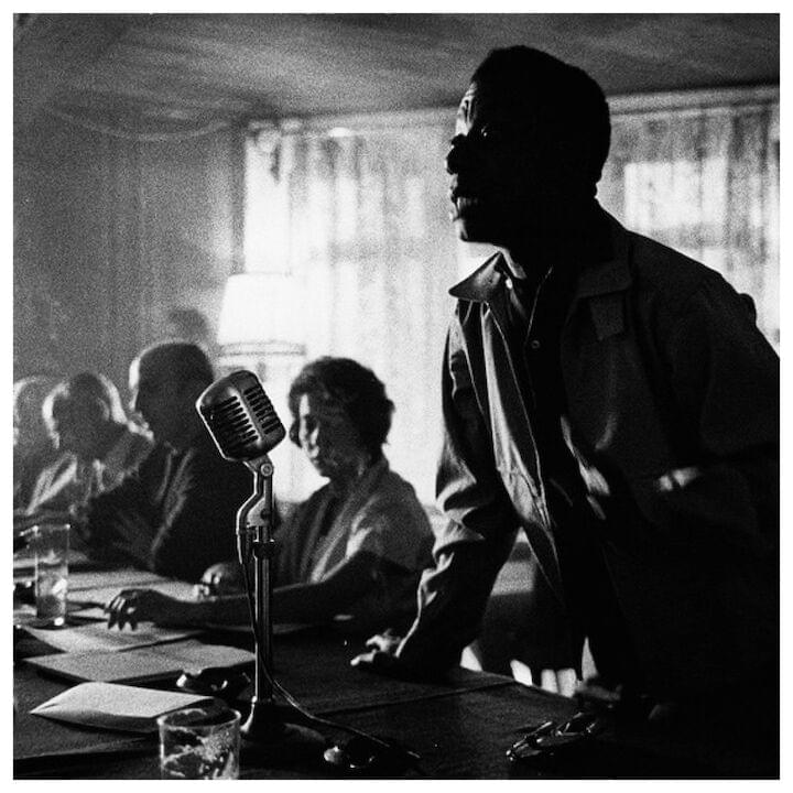 Photo of James Baldwin