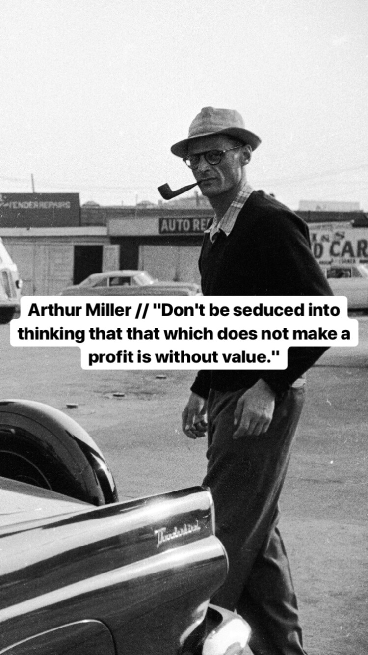 Photo of Arthur Miller