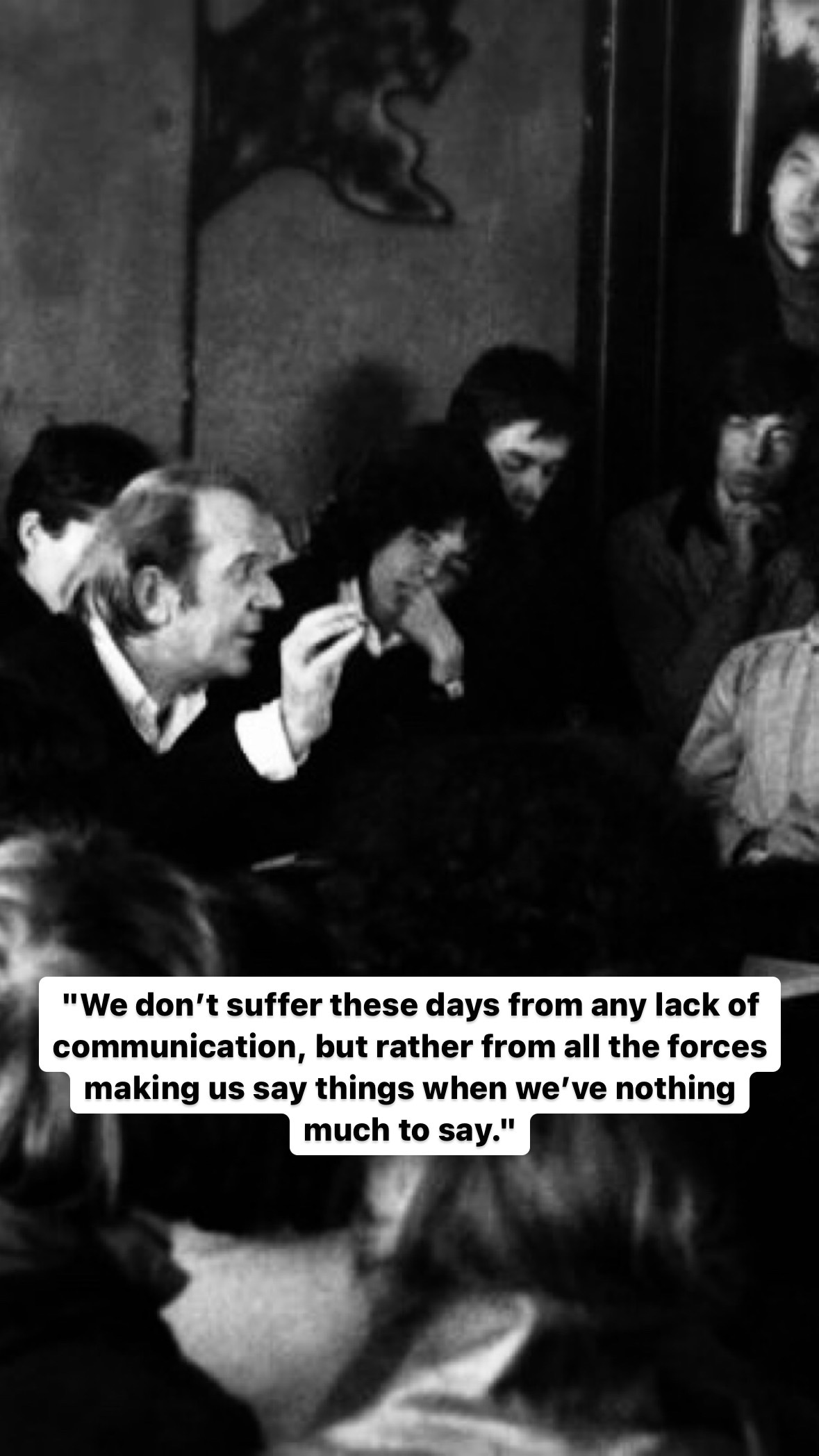 Photo of Gilles Deleuze