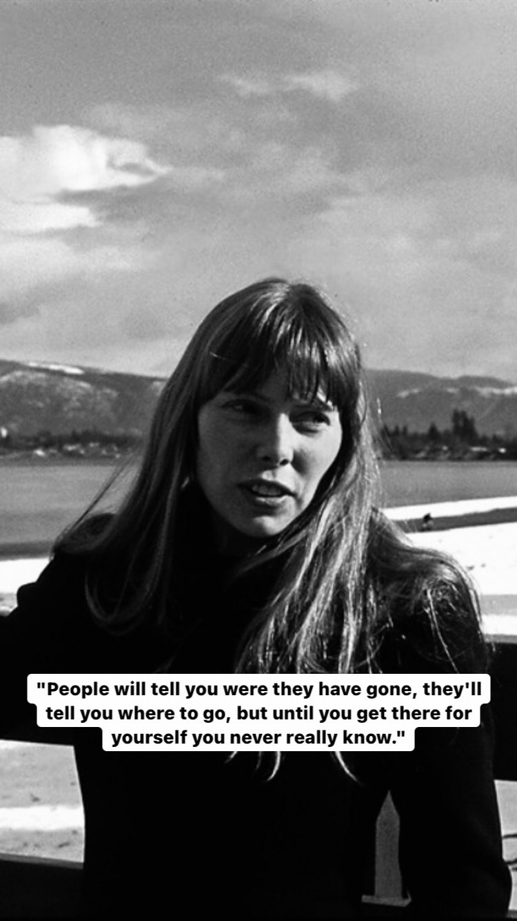 Photo of Joni Mitchell