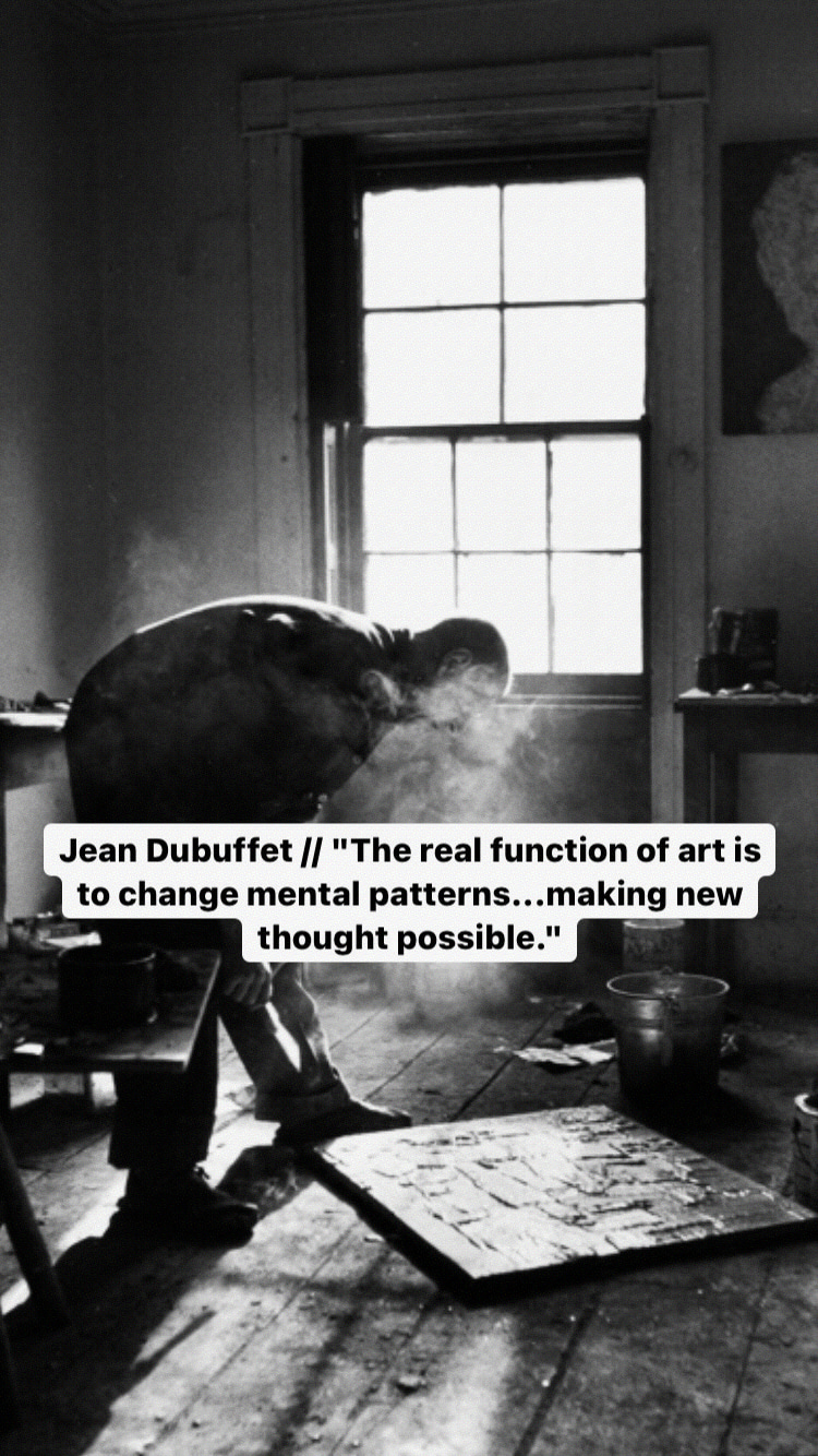 Photo of Jean Dubuffet