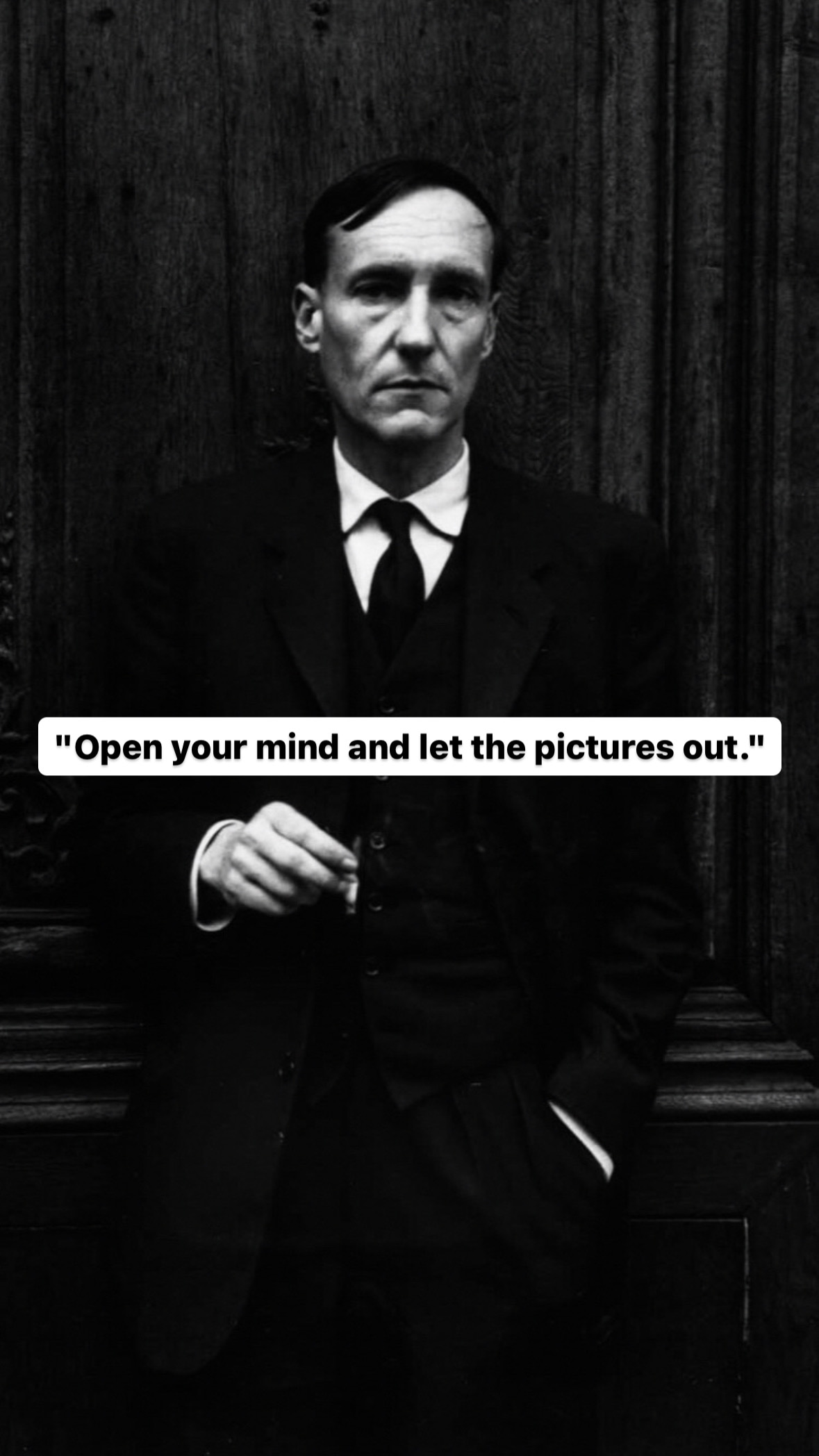 Photo of William S. Burroughs