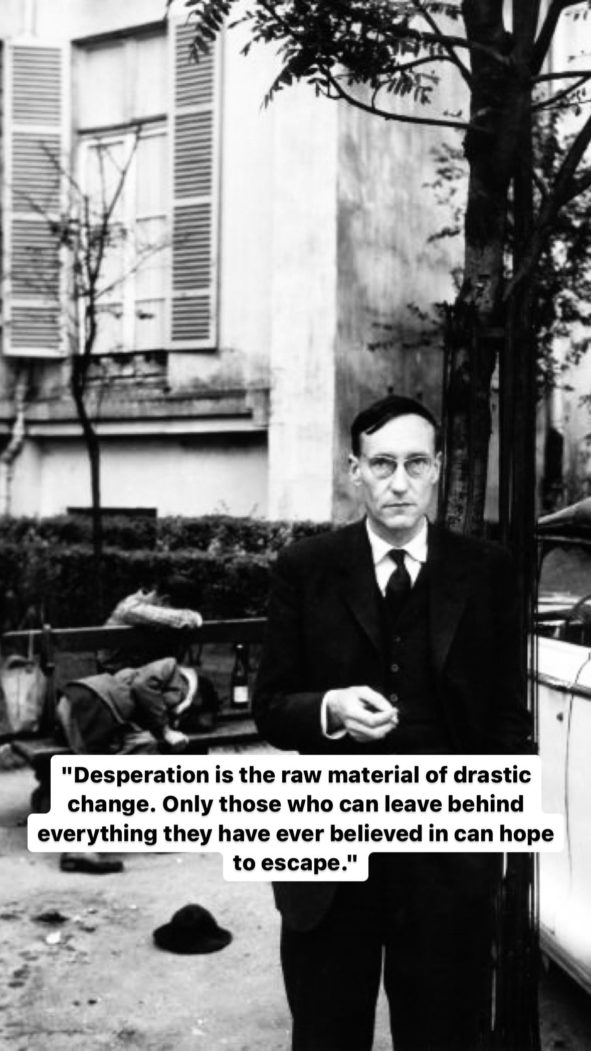 Photo of William S. Burroughs