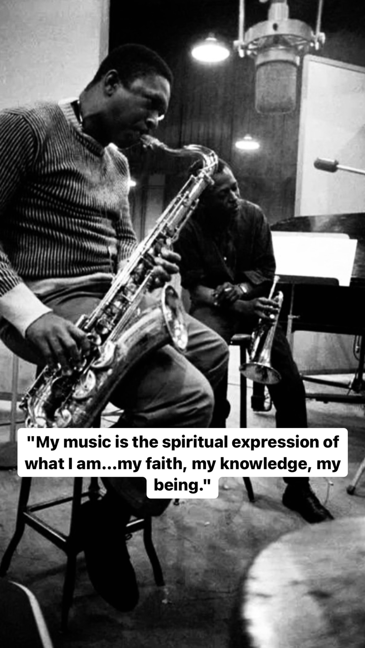 Photo of John Coltrane