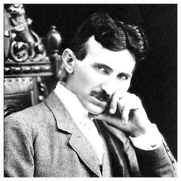 Photo of Nikola Tesla