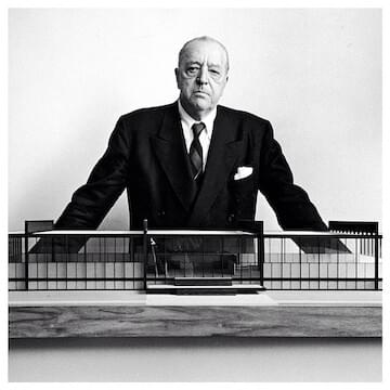 Photo of Ludwig Mies van der Rohe