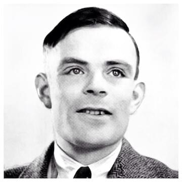 Photo of Alan Turing