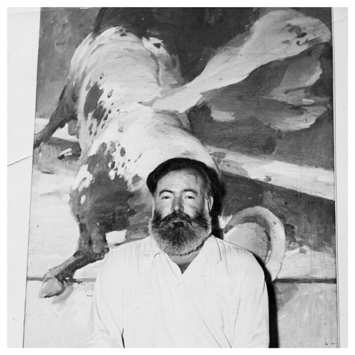 Photo of Ernest Hemingway