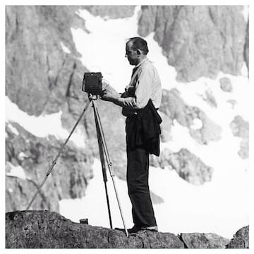 Photo of Ansel Adams