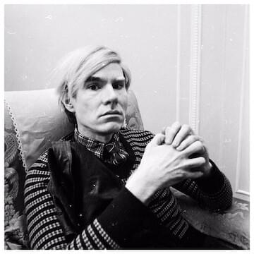 Photo of Andy Warhol