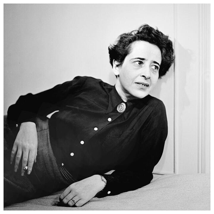 Photo of Hannah Arendt