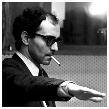 Photo of Jean-Luc Godard