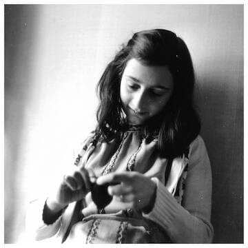 Photo of Anne Frank