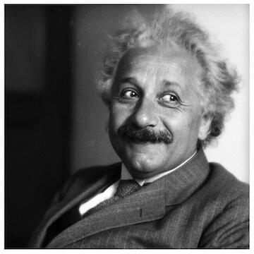 Photo of Albert Einstein