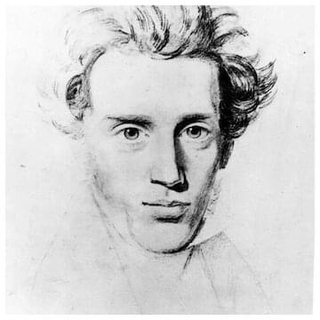 Photo of Søren Kierkegaard