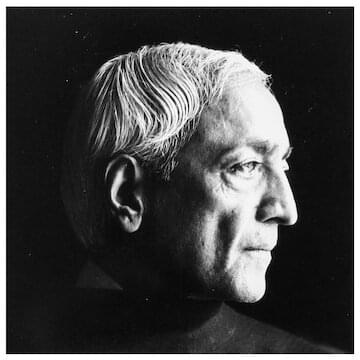 Photo of Jiddu Krishnamurti