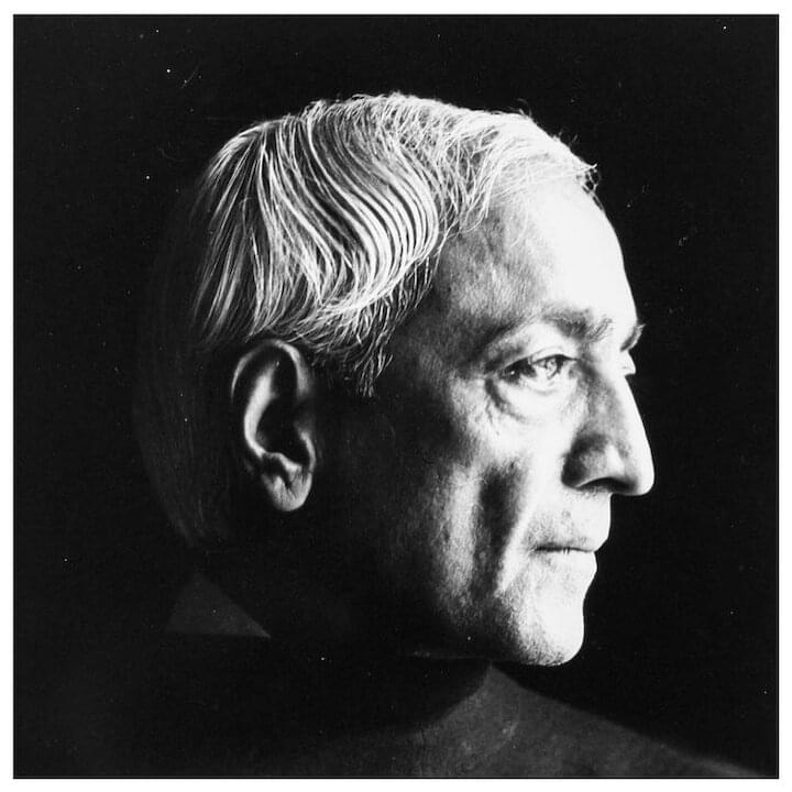 Photo of Jiddu Krishnamurti