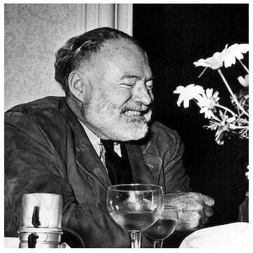 Photo of Ernest Hemingway