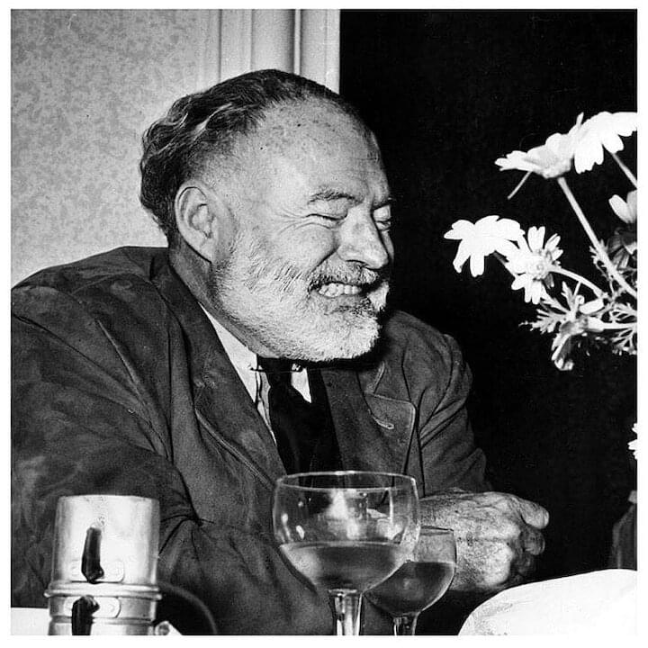 Photo of Ernest Hemingway