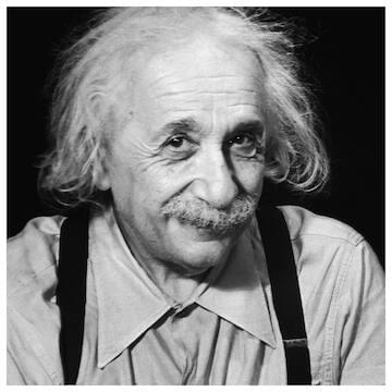 Photo of Albert Einstein