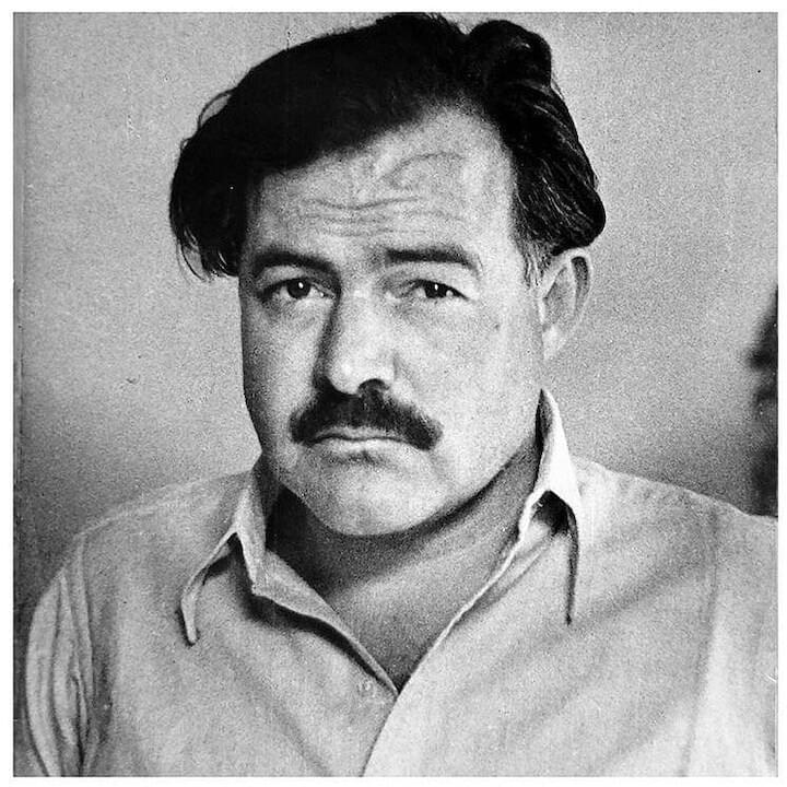 Photo of Ernest Hemingway