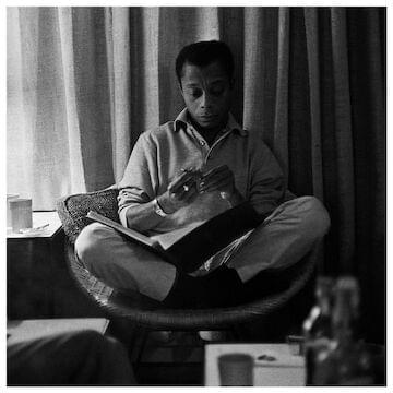 Photo of James Baldwin