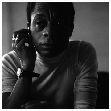 Photo of James Baldwin
