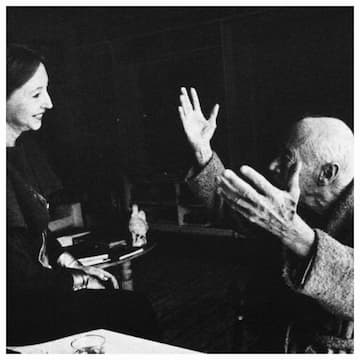 Photo of Anais Nin (& Henry Miller)