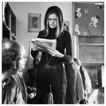 Photo of Gloria Steinem